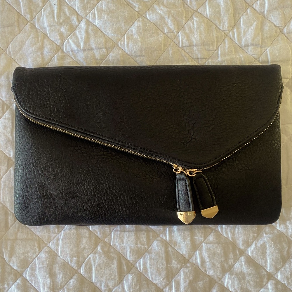 Brand new never used, Black clutch purse